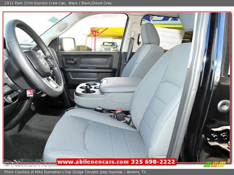 Black / Black/Diesel Gray 2013 Ram 1500 Express Crew Cab