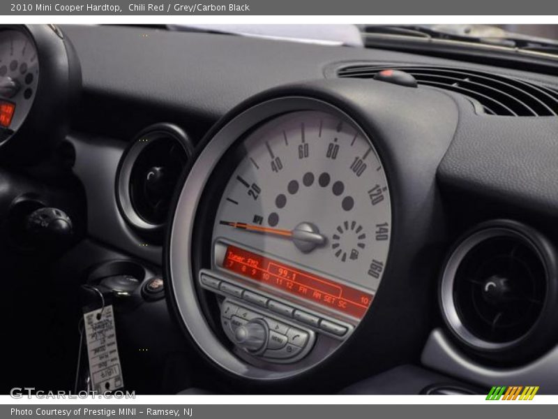 Chili Red / Grey/Carbon Black 2010 Mini Cooper Hardtop