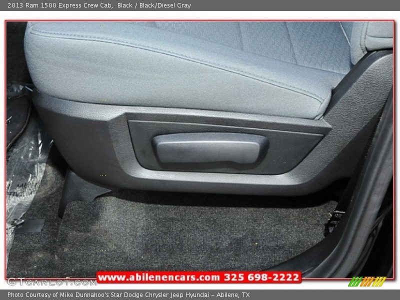 Black / Black/Diesel Gray 2013 Ram 1500 Express Crew Cab