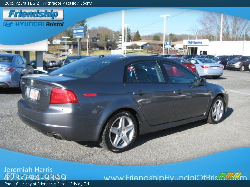 Anthracite Metallic / Ebony 2005 Acura TL 3.2