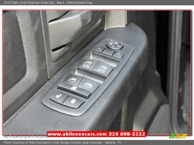 Black / Black/Diesel Gray 2013 Ram 1500 Express Crew Cab