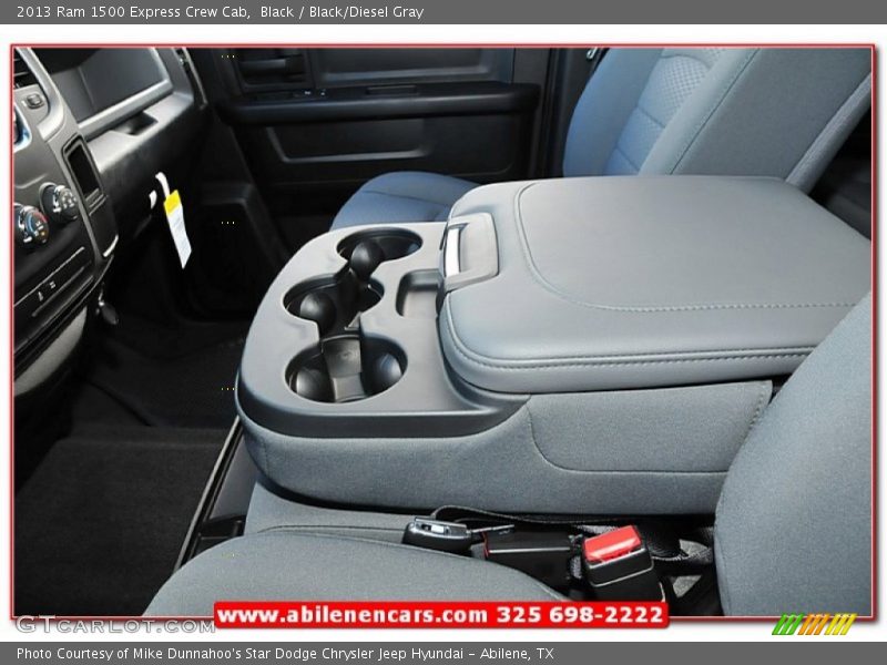 Black / Black/Diesel Gray 2013 Ram 1500 Express Crew Cab
