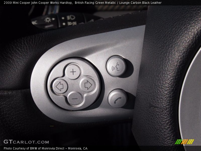 British Racing Green Metallic / Lounge Carbon Black Leather 2009 Mini Cooper John Cooper Works Hardtop