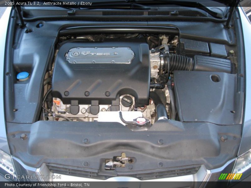 Anthracite Metallic / Ebony 2005 Acura TL 3.2