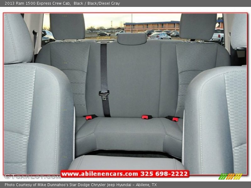 Black / Black/Diesel Gray 2013 Ram 1500 Express Crew Cab