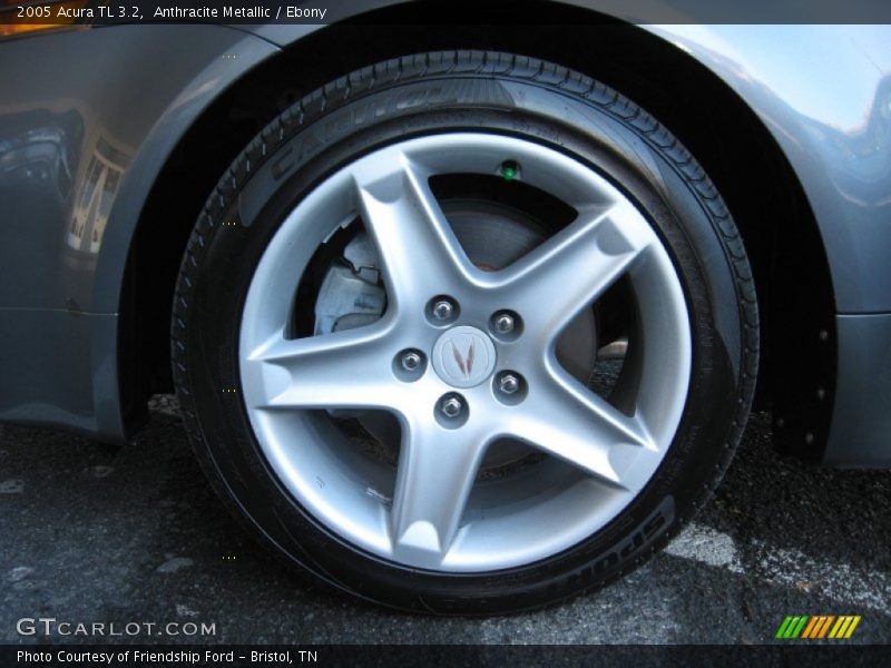 Anthracite Metallic / Ebony 2005 Acura TL 3.2