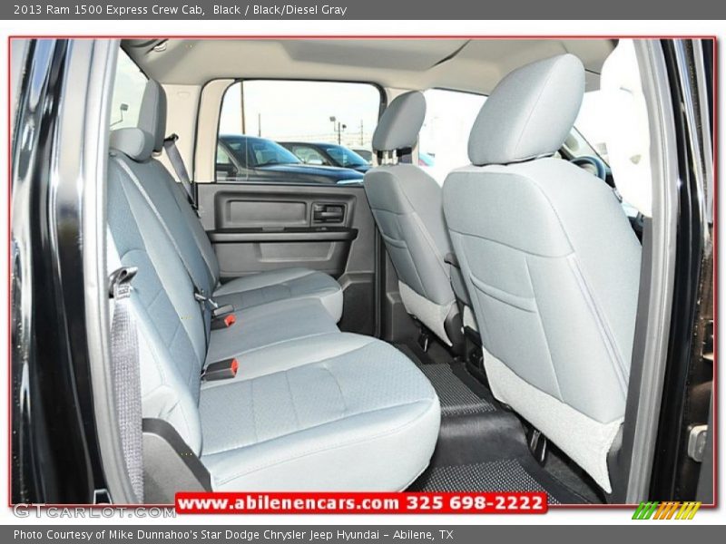 Black / Black/Diesel Gray 2013 Ram 1500 Express Crew Cab