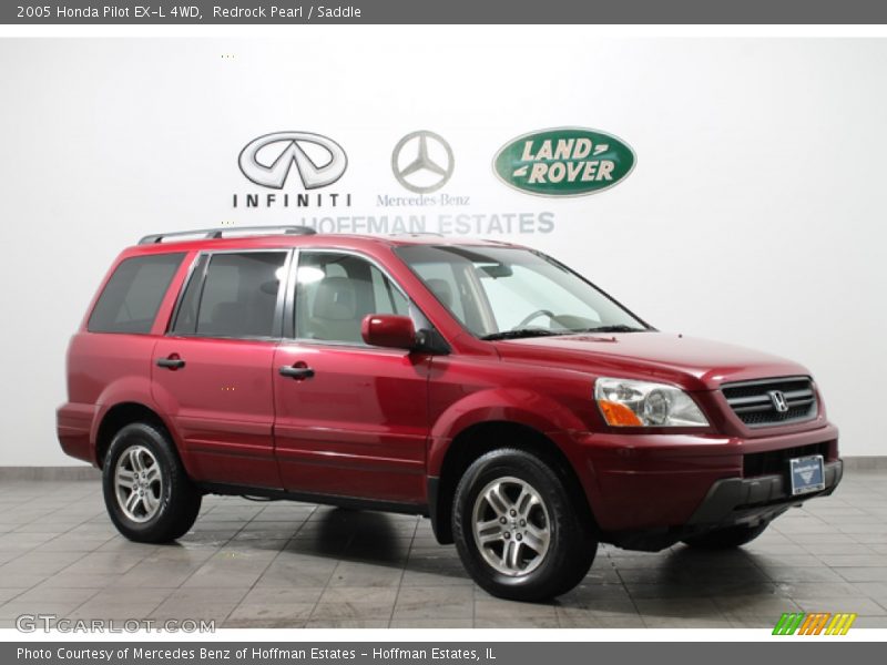 Redrock Pearl / Saddle 2005 Honda Pilot EX-L 4WD