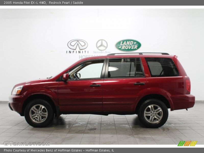 Redrock Pearl / Saddle 2005 Honda Pilot EX-L 4WD