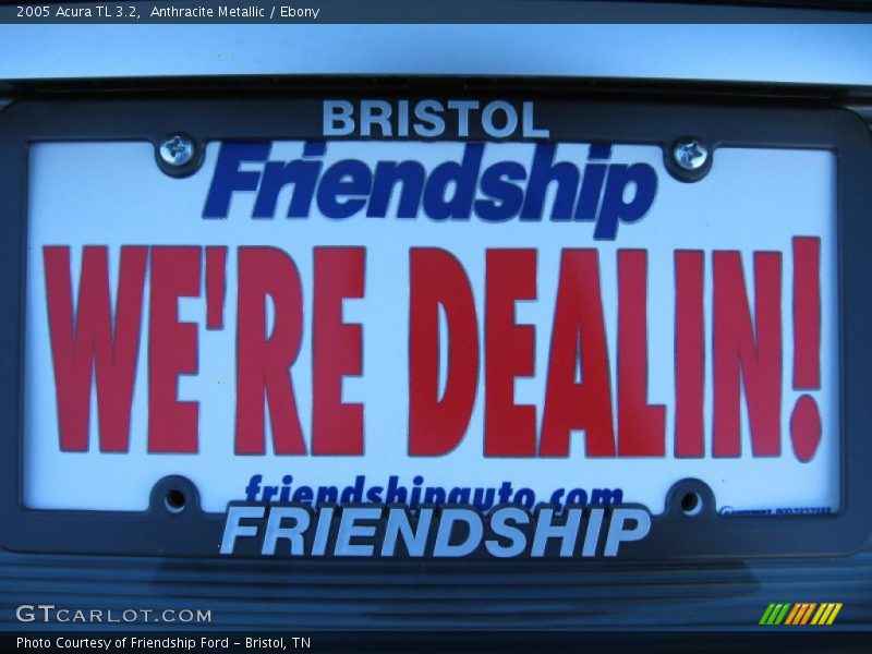 Anthracite Metallic / Ebony 2005 Acura TL 3.2