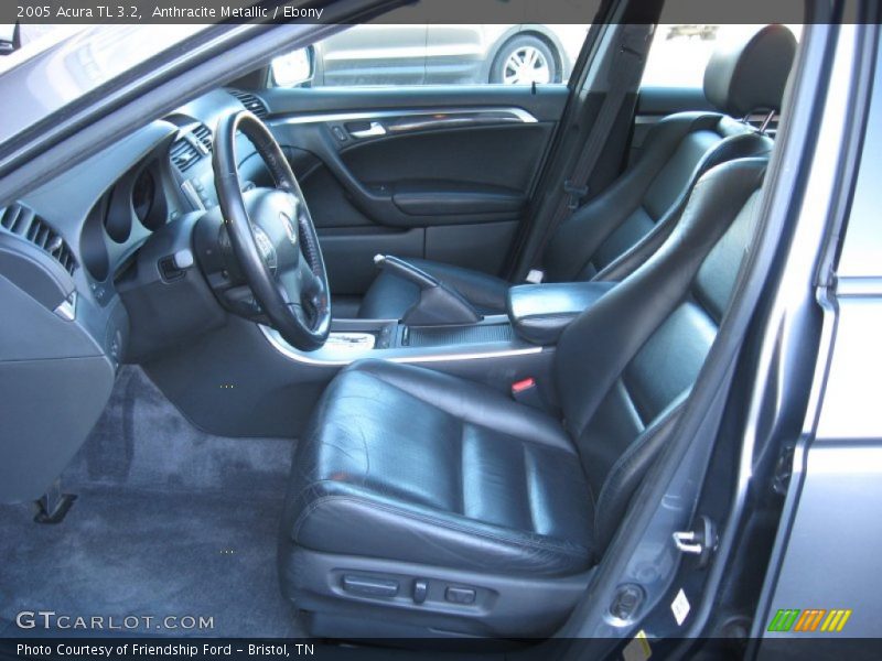 Anthracite Metallic / Ebony 2005 Acura TL 3.2