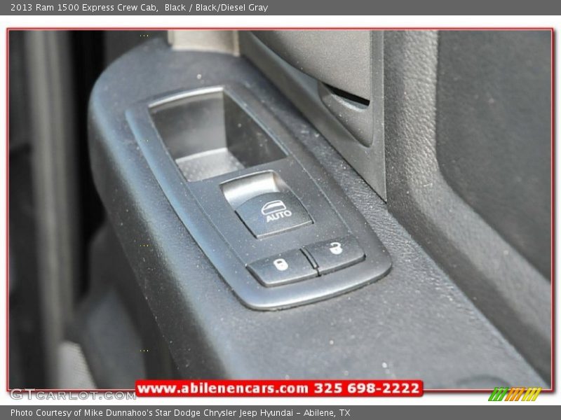 Black / Black/Diesel Gray 2013 Ram 1500 Express Crew Cab