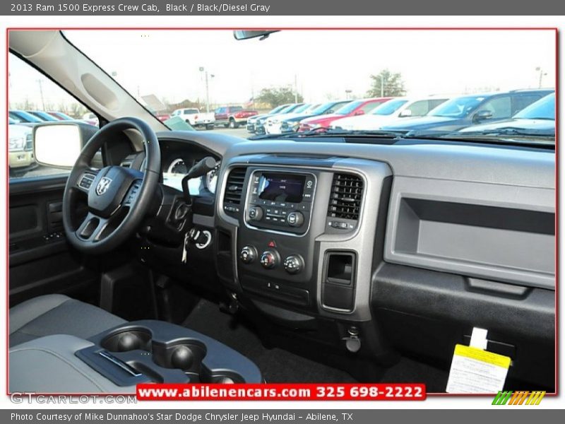 Black / Black/Diesel Gray 2013 Ram 1500 Express Crew Cab