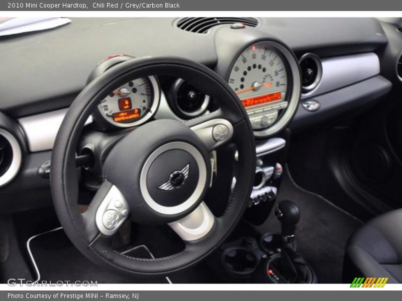 Chili Red / Grey/Carbon Black 2010 Mini Cooper Hardtop