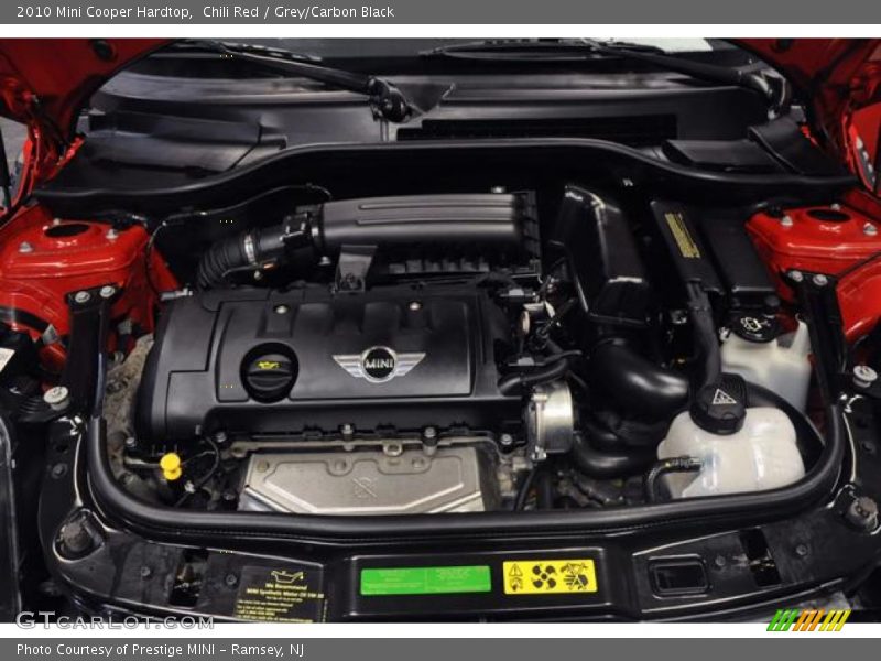 Chili Red / Grey/Carbon Black 2010 Mini Cooper Hardtop