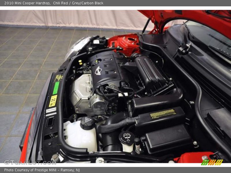 Chili Red / Grey/Carbon Black 2010 Mini Cooper Hardtop
