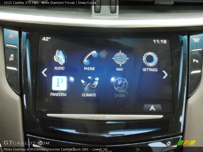 White Diamond Tricoat / Shale/Cocoa 2013 Cadillac XTS FWD