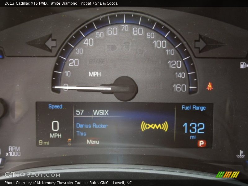 White Diamond Tricoat / Shale/Cocoa 2013 Cadillac XTS FWD