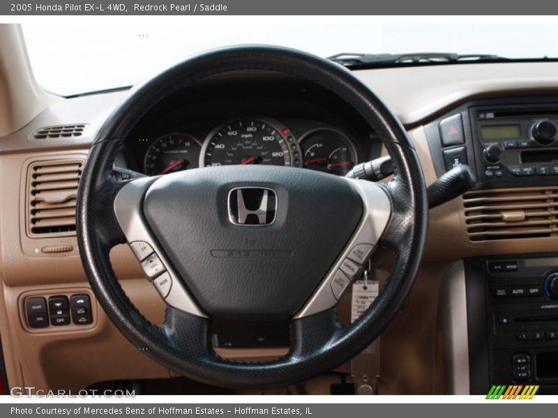 Redrock Pearl / Saddle 2005 Honda Pilot EX-L 4WD