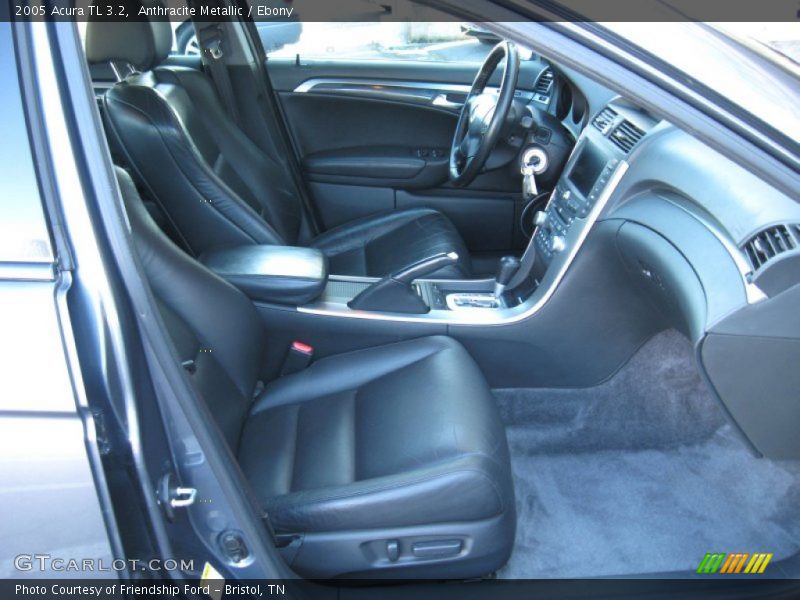 Anthracite Metallic / Ebony 2005 Acura TL 3.2