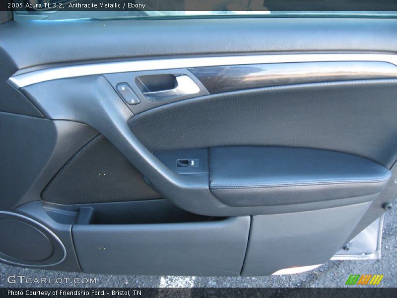 Anthracite Metallic / Ebony 2005 Acura TL 3.2