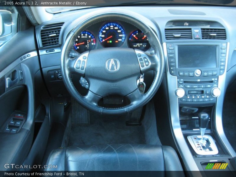 Anthracite Metallic / Ebony 2005 Acura TL 3.2