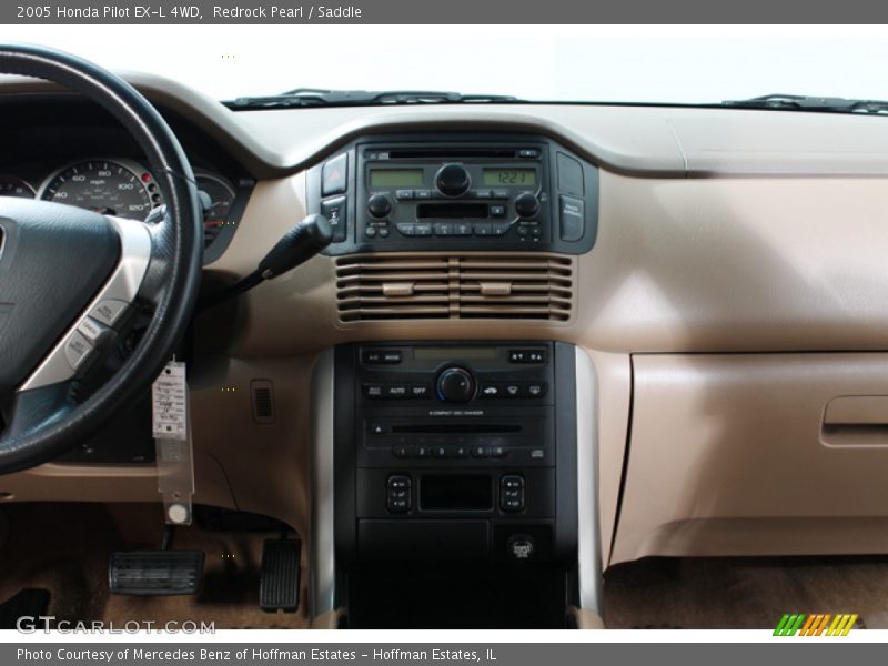 Redrock Pearl / Saddle 2005 Honda Pilot EX-L 4WD