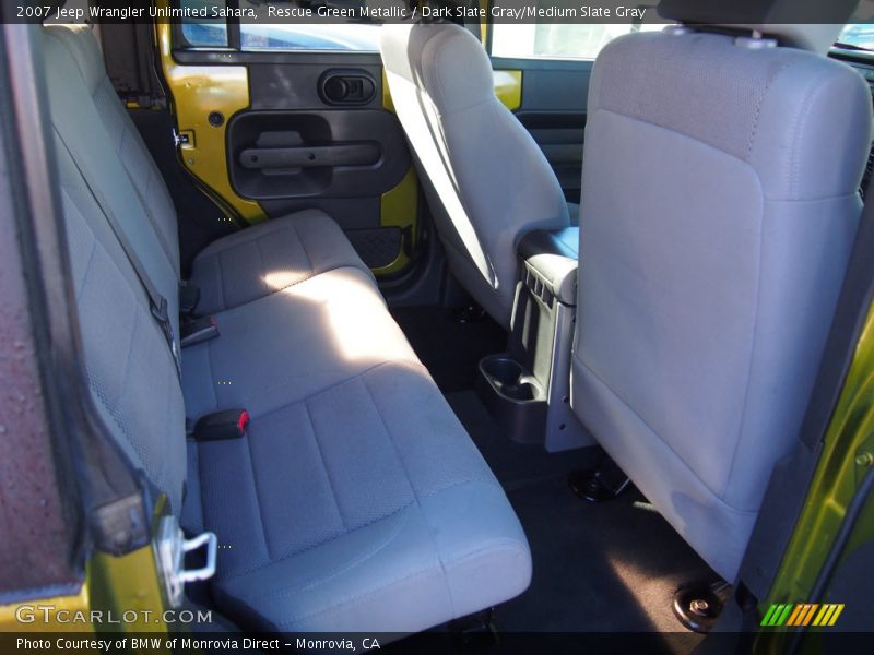 Rescue Green Metallic / Dark Slate Gray/Medium Slate Gray 2007 Jeep Wrangler Unlimited Sahara