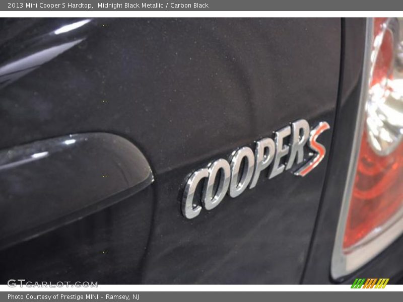 Midnight Black Metallic / Carbon Black 2013 Mini Cooper S Hardtop