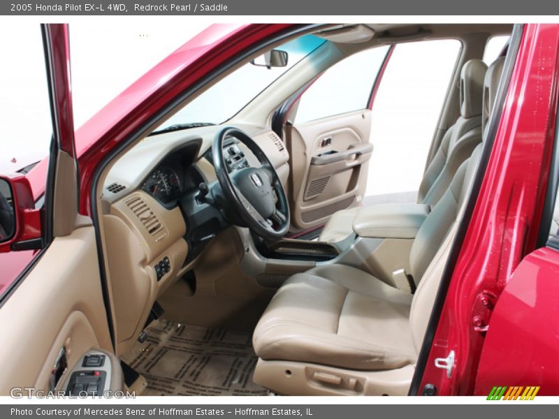Redrock Pearl / Saddle 2005 Honda Pilot EX-L 4WD