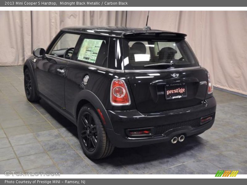 Midnight Black Metallic / Carbon Black 2013 Mini Cooper S Hardtop