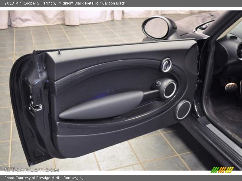 Midnight Black Metallic / Carbon Black 2013 Mini Cooper S Hardtop