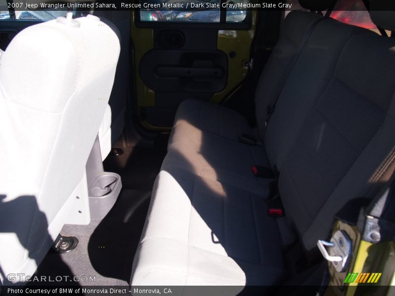 Rescue Green Metallic / Dark Slate Gray/Medium Slate Gray 2007 Jeep Wrangler Unlimited Sahara