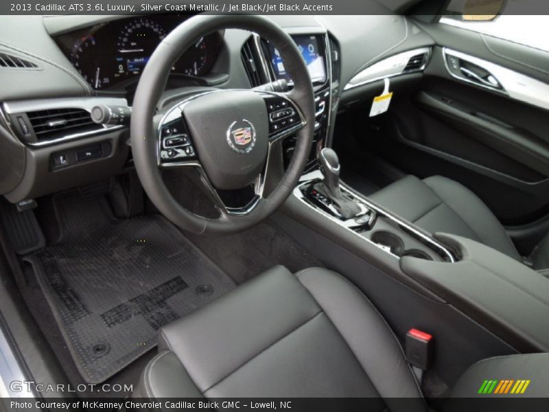 Jet Black/Jet Black Accents Interior - 2013 ATS 3.6L Luxury 