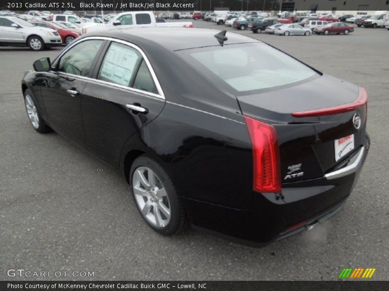 Black Raven / Jet Black/Jet Black Accents 2013 Cadillac ATS 2.5L