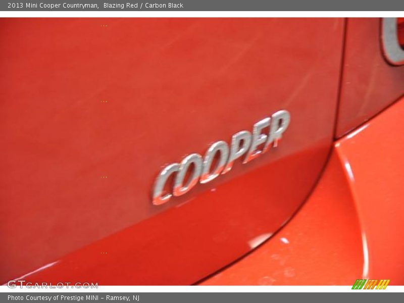 Blazing Red / Carbon Black 2013 Mini Cooper Countryman