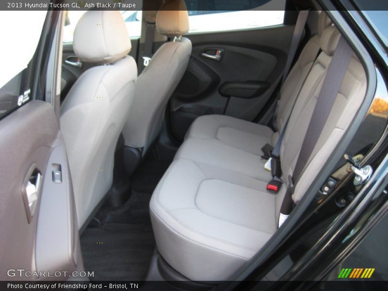 Rear Seat of 2013 Tucson GL