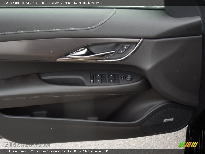 Black Raven / Jet Black/Jet Black Accents 2013 Cadillac ATS 2.5L