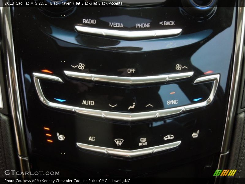 Black Raven / Jet Black/Jet Black Accents 2013 Cadillac ATS 2.5L