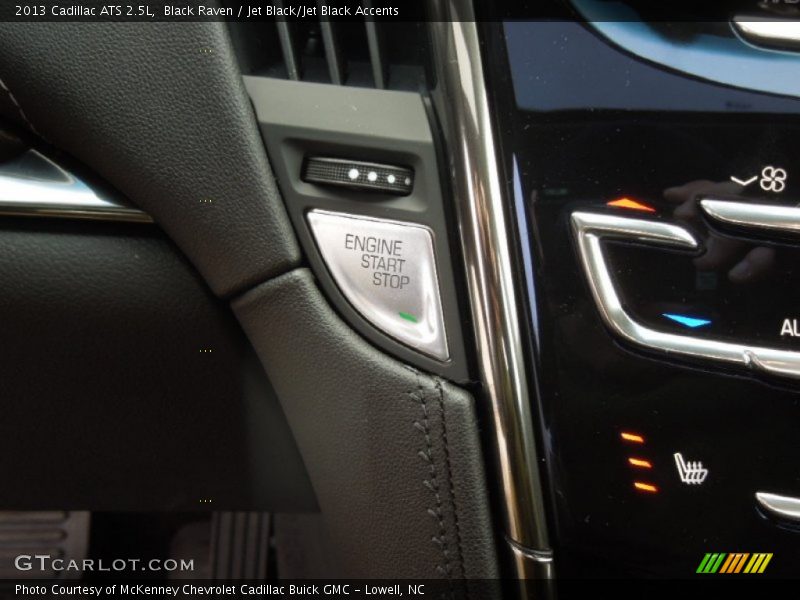 Black Raven / Jet Black/Jet Black Accents 2013 Cadillac ATS 2.5L