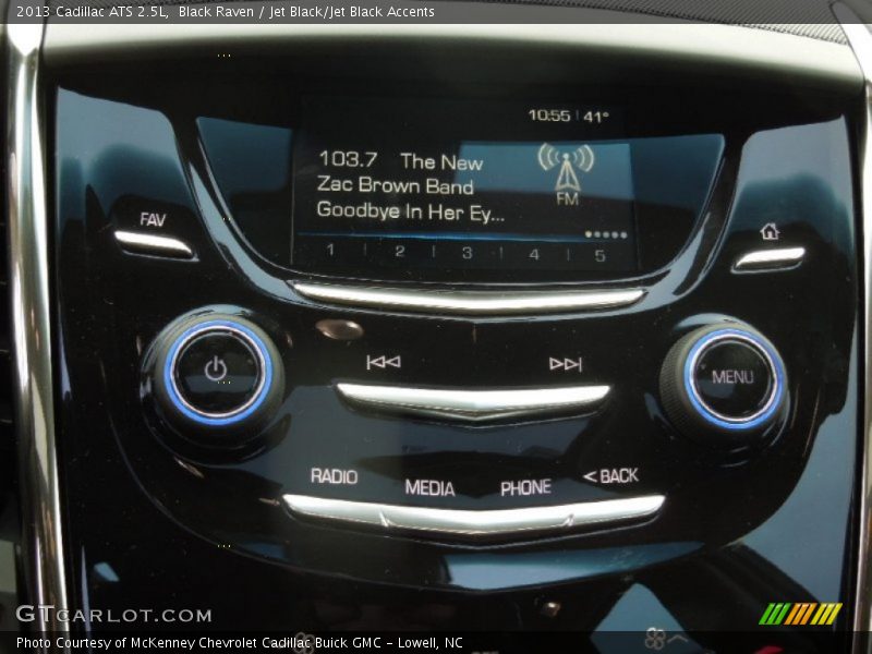 Black Raven / Jet Black/Jet Black Accents 2013 Cadillac ATS 2.5L