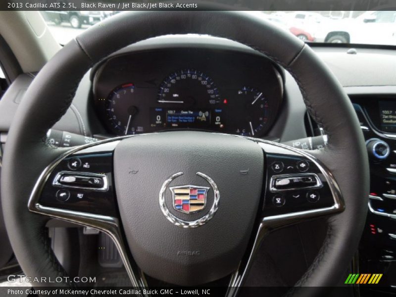 Black Raven / Jet Black/Jet Black Accents 2013 Cadillac ATS 2.5L