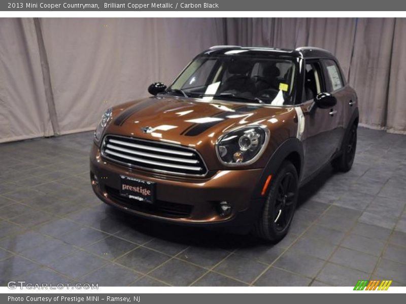 Brilliant Copper Metallic / Carbon Black 2013 Mini Cooper Countryman