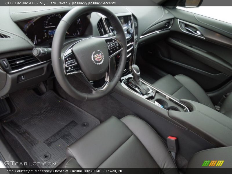 Black Raven / Jet Black/Jet Black Accents 2013 Cadillac ATS 2.5L