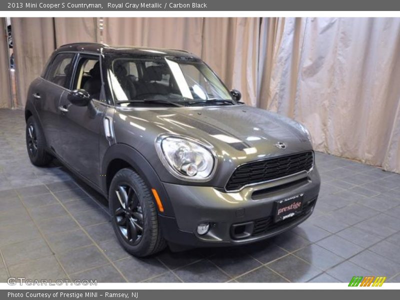 Royal Gray Metallic / Carbon Black 2013 Mini Cooper S Countryman