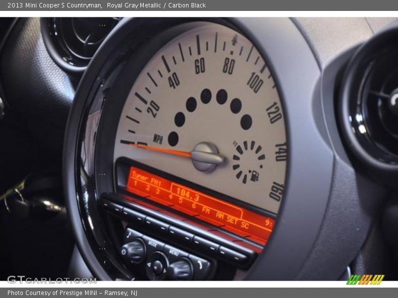 Royal Gray Metallic / Carbon Black 2013 Mini Cooper S Countryman