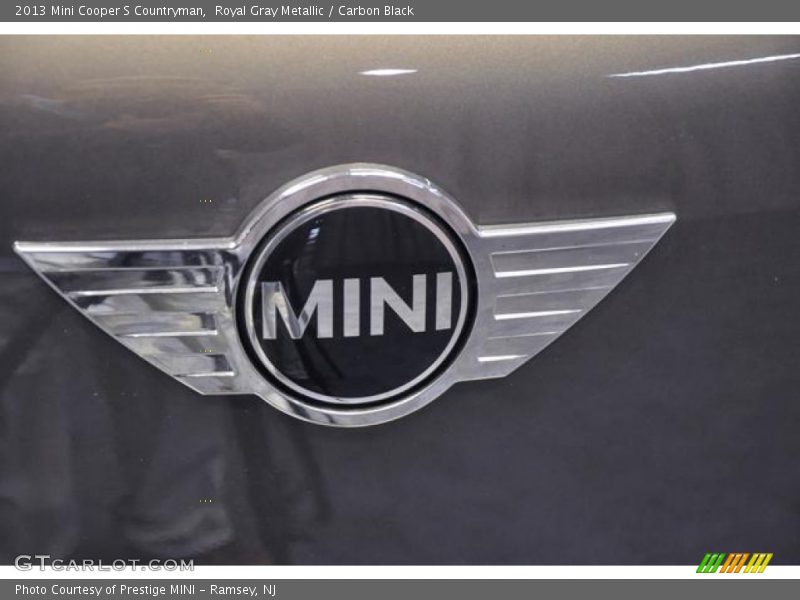 Royal Gray Metallic / Carbon Black 2013 Mini Cooper S Countryman