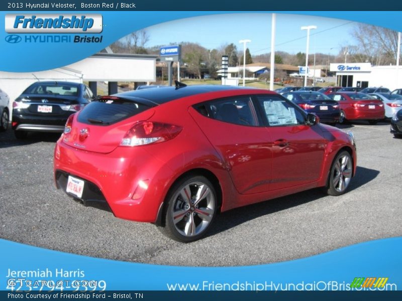 Boston Red / Black 2013 Hyundai Veloster