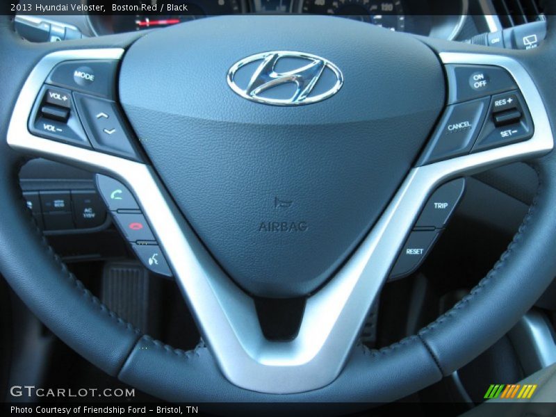 Boston Red / Black 2013 Hyundai Veloster