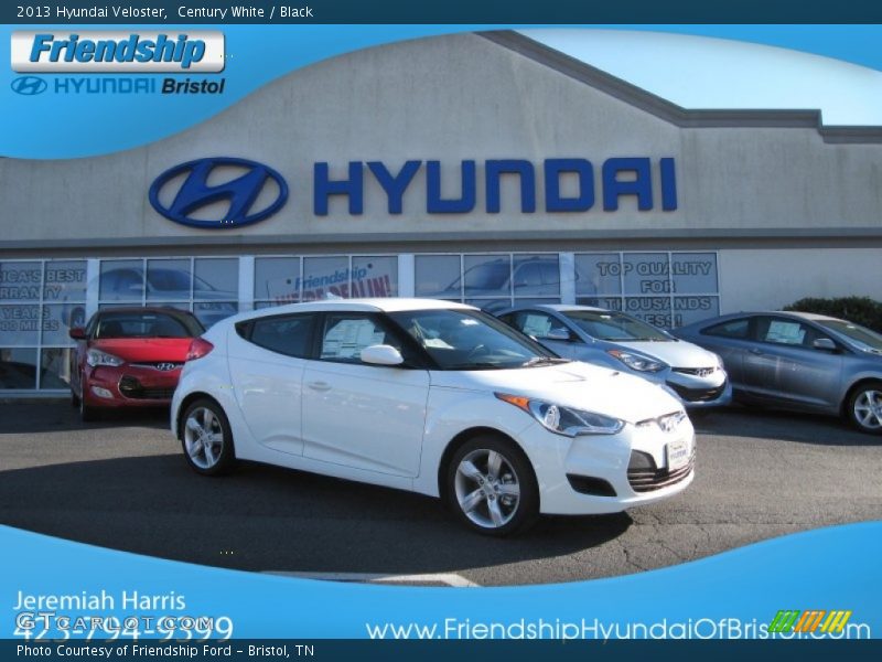 Century White / Black 2013 Hyundai Veloster